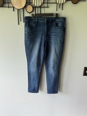 American Eagle Outfitters Dark Blue Super Stretch Skinny Jeans 18R